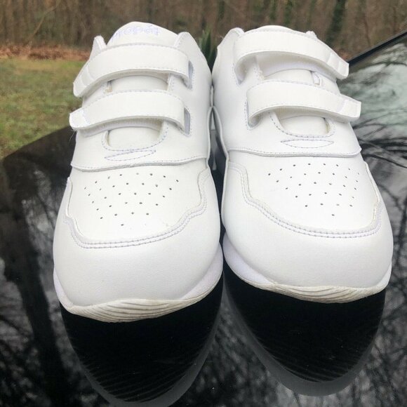 Propet WA2093 Double Strap Tour Walker Shoes White Leather‎ WOMENS Size 9 D(W) - Picture 5 of 11